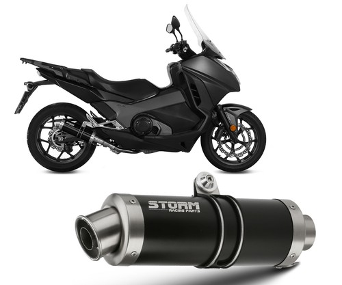 Scarico storm mivv nero - by, gp